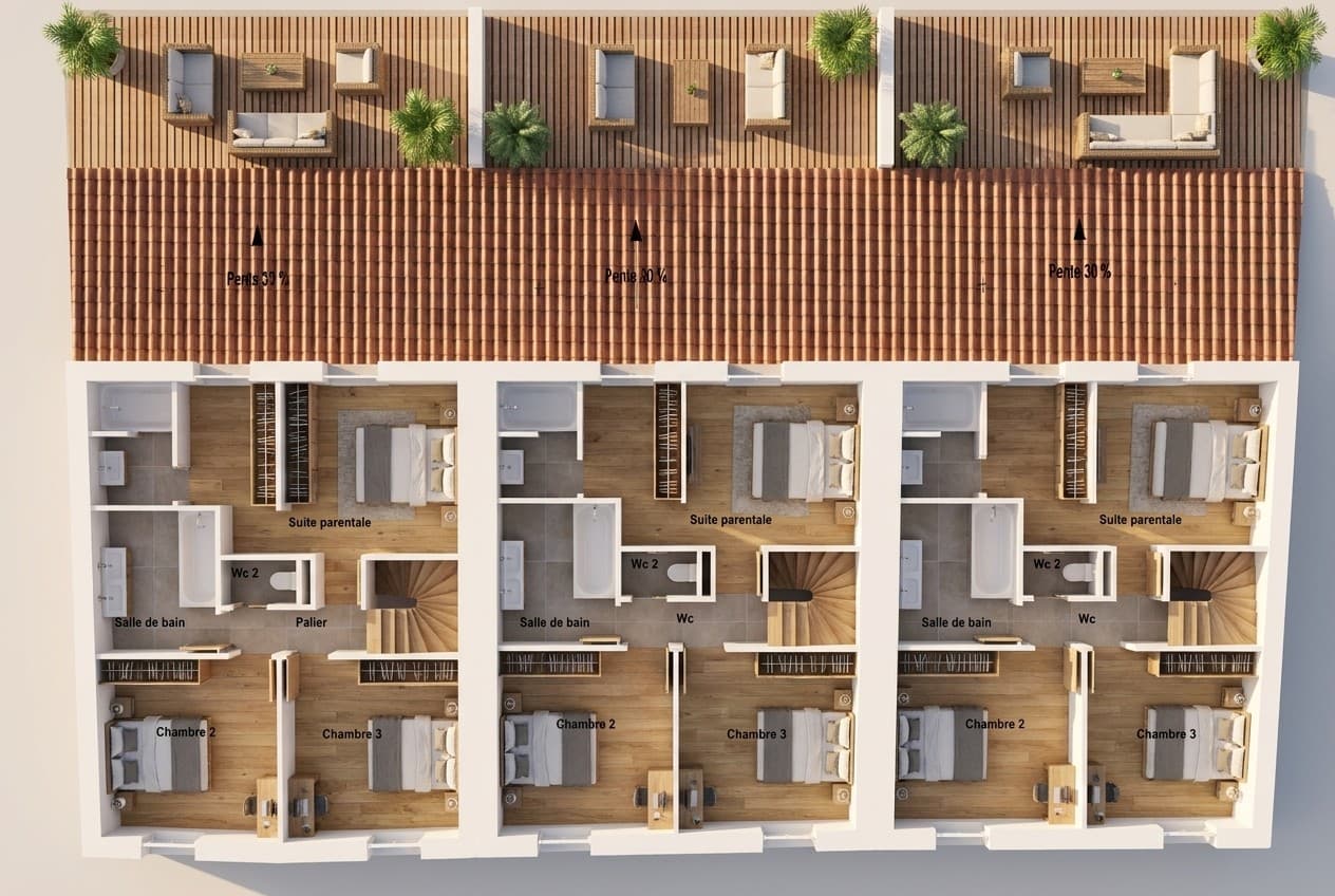 Maison familiale neuve — Bègles (33130) 2